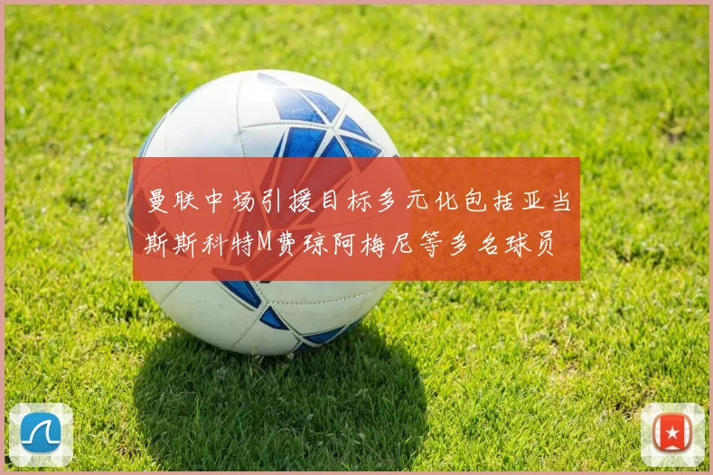 曼联中场引援目标多元化包括亚当斯斯科特M费琼阿梅尼等多名球员